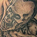 tattoo galleries/ - SKULL WITH GUN